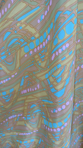 Green Pastel Silk Fabric