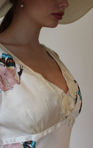Slip & Dress Set Hummingbird Cream -SALE