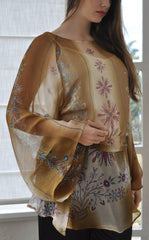 Indian Summer Kaftan close up