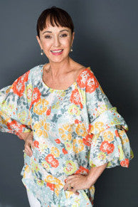 Kaftan Blouse Spring Garden -SALE
