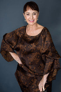 Kaftan Blouse Black&Gold -SALE