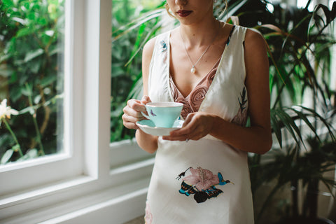 Slip & Dress Set Hummingbird Pink